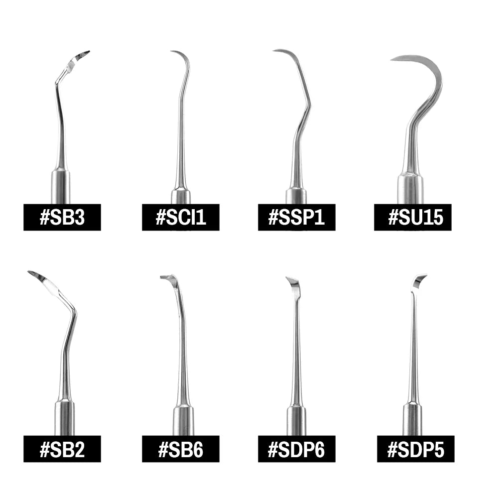 GDC Supra Gingival Scalers S/8 Instruments Kit (SGSP8)