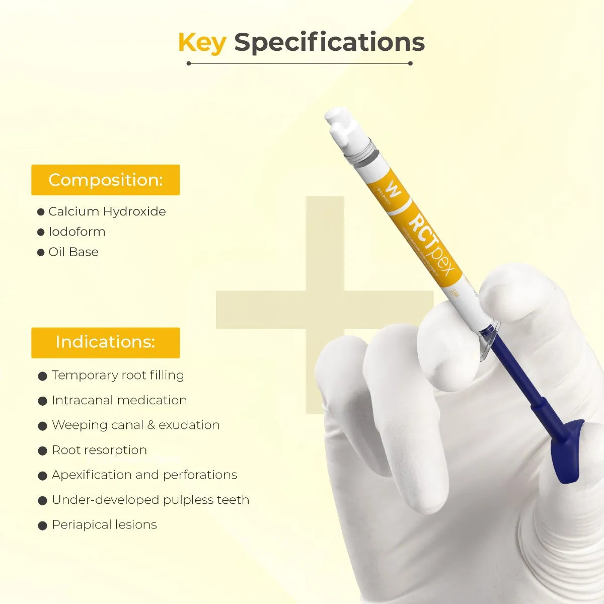 Waldent RCTpex Root Canal Filling Material (Radiopaque)