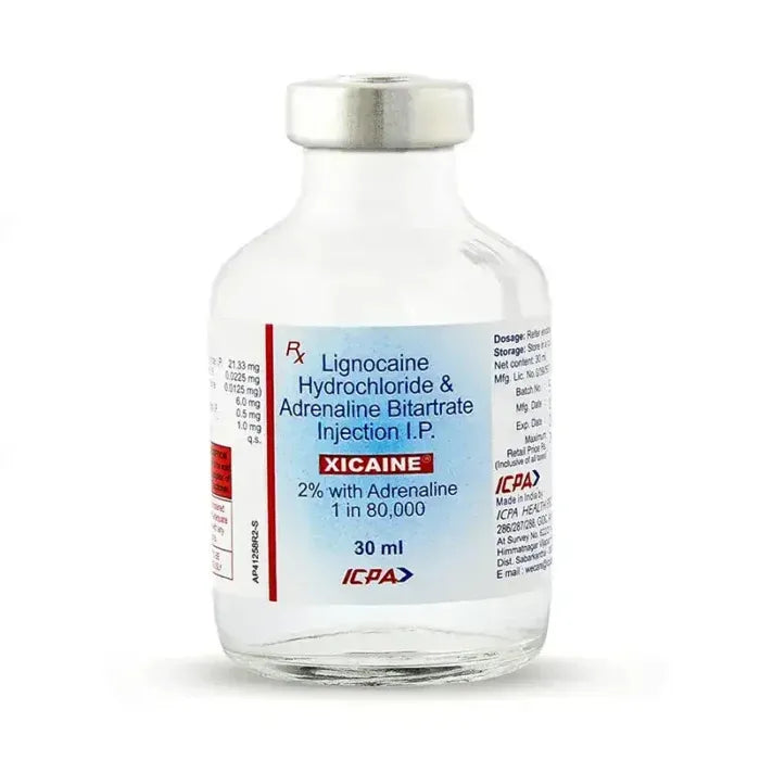 ICPA Xicaine Local Anesthetic 30ml (Pack of 10)